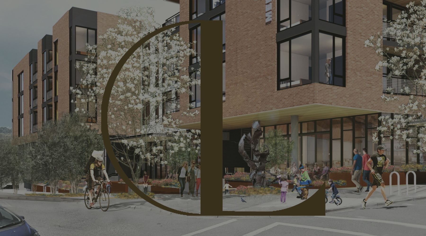 rendering of the outside of the property